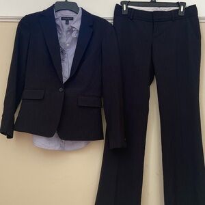 banana republic 3 piece suit set size 2P - ready for work - navy